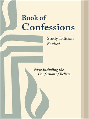 cover image of Book of Confessions, Study Edition, Revised